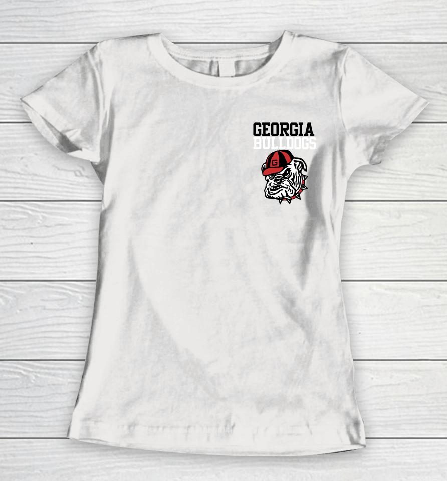 Ncaa Shop Jacksonville Florida Georgia Bulldogs 2022 Royal Football Rivalry Let's Go Women T-Shirt