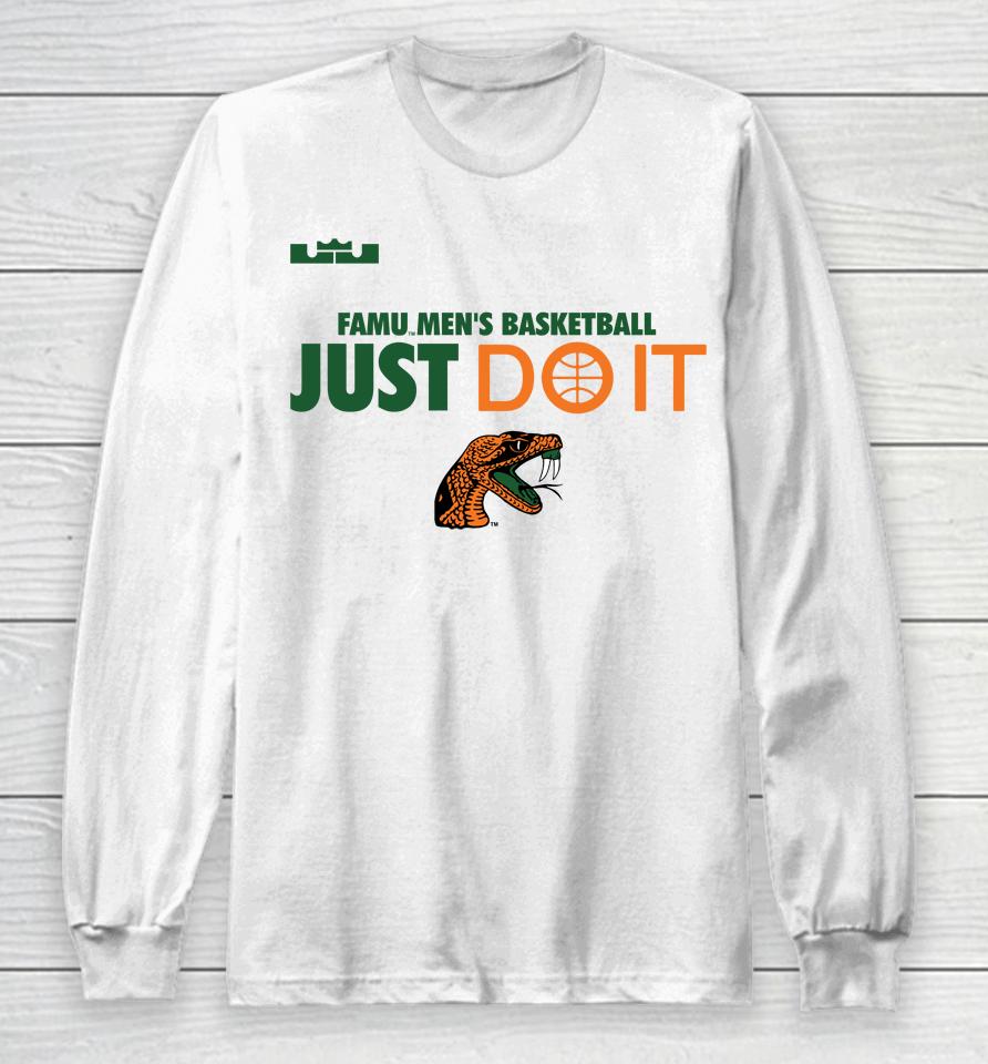 Ncaa Shop Lebron James Just Do It Florida A And M Rattlers Legend Long Sleeve T-Shirt