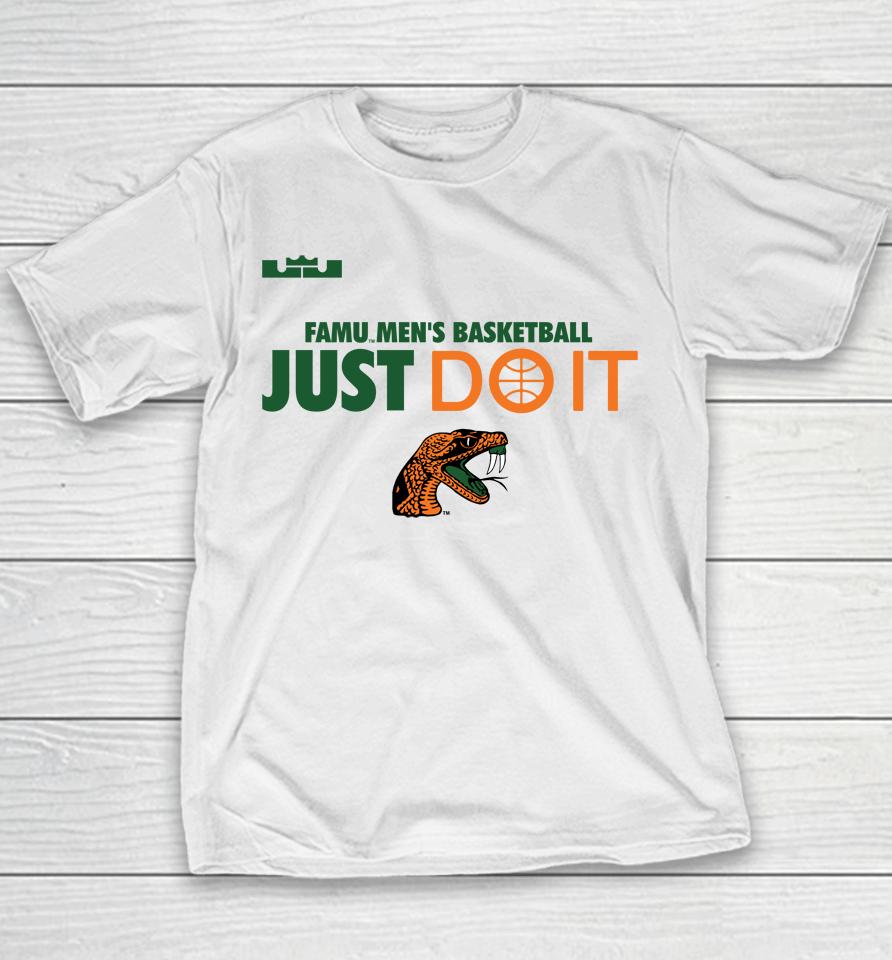 Ncaa Shop Lebron James Just Do It Florida A And M Rattlers Legend Youth T-Shirt