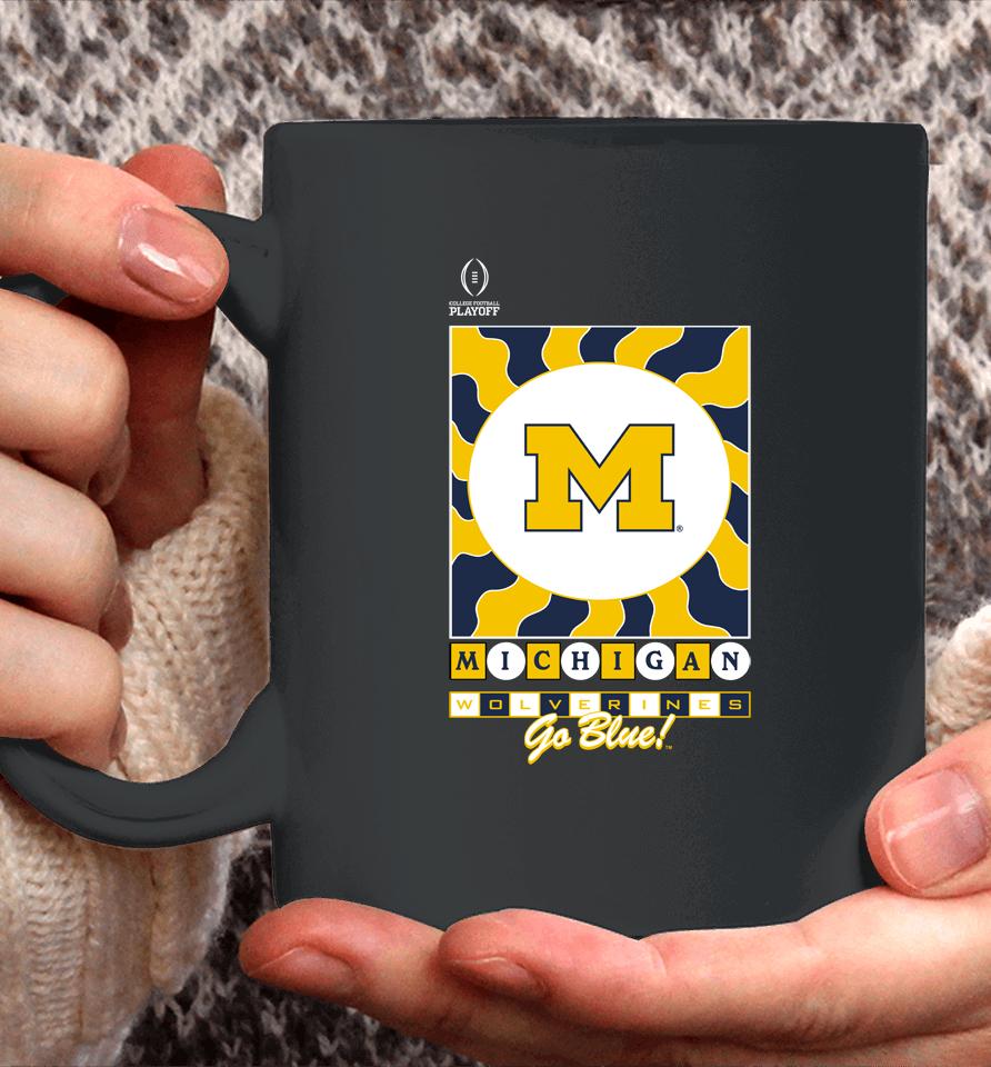 Ncaa Shop Michigan Go Blue College Football Playoff 2022 Fiesta Bowl Media Night Coffee Mug