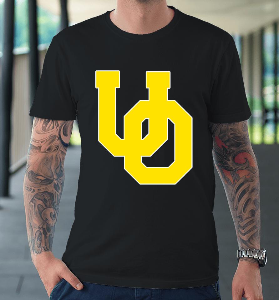 Ncaa Shop Oregon Ducks Logo Vintage School Logo Premium T-Shirt