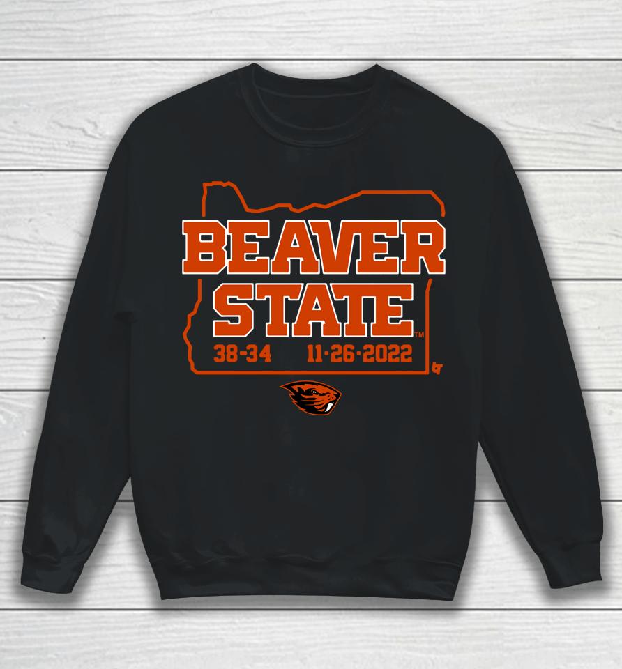 Ncaa Shop Oregon State Football Beaver State Sweatshirt