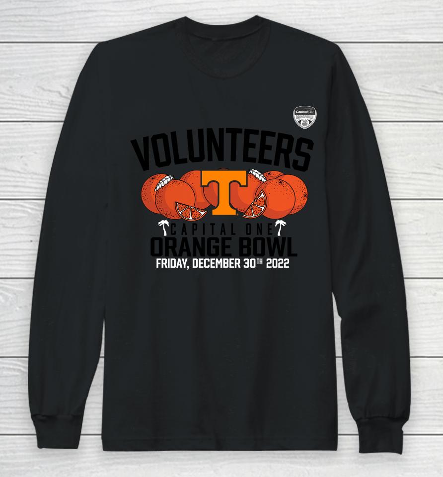 Ncaa Shop Tennessee Volunteers 2022 Orange Bowl Capital One Long Sleeve T-Shirt