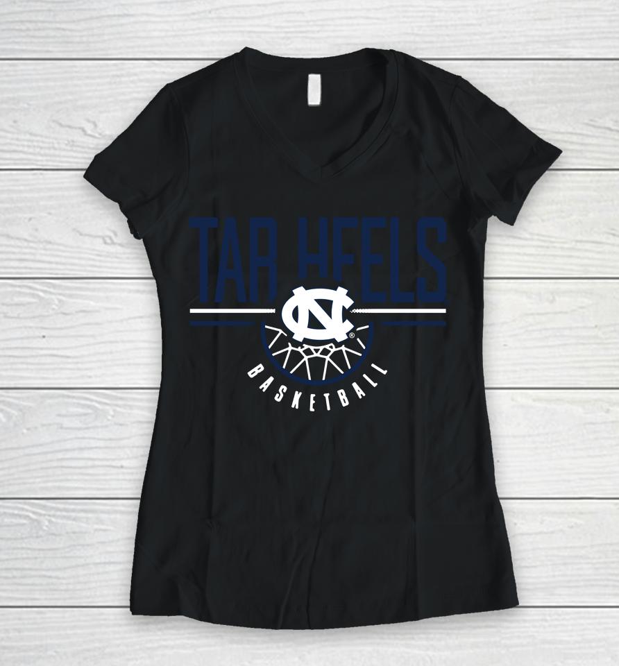 Ncaa Sports North Carolina Tar Heels Basketball Women V-Neck T-Shirt