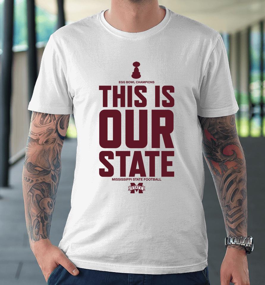 Ncaa Stefan Krajisnik This Is Our State Mississippi State Premium T-Shirt