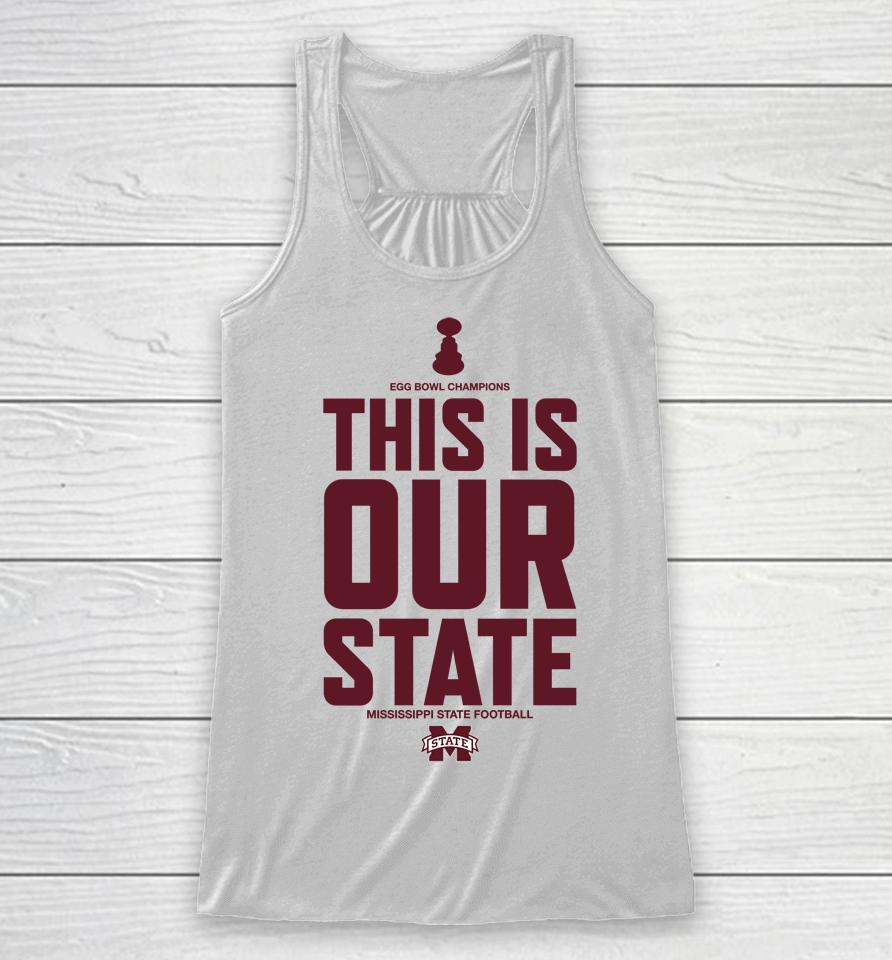 Ncaa Stefan Krajisnik This Is Our State Mississippi State Racerback Tank