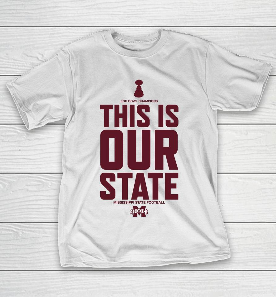Ncaa Stefan Krajisnik This Is Our State Mississippi State T-Shirt