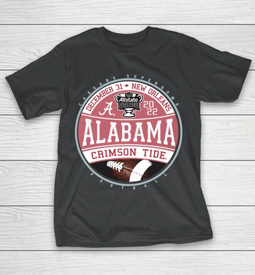 Ncaa Sugar Bowl 22-23 Alabama Crimson Tide T-Shirt