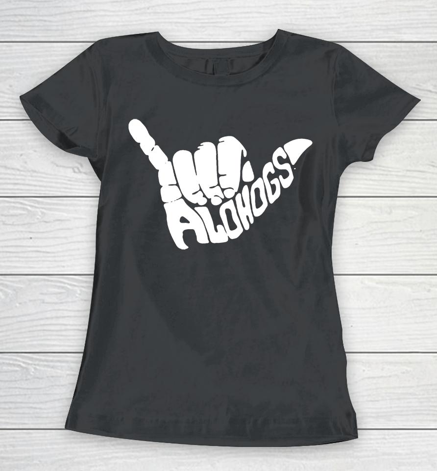 Ncaa Team Arkansas Razorbacks Alohogs Women T-Shirt