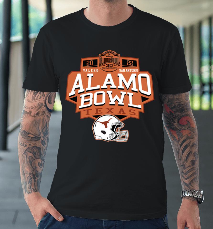 Ncaa Texas Longhorns Playoff 2022 Valero Alamo Bowl Premium T-Shirt