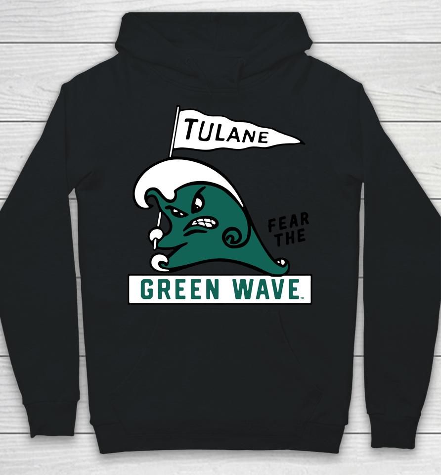 Ncaa Tulane Green Wave Fear The Green Wave Hoodie