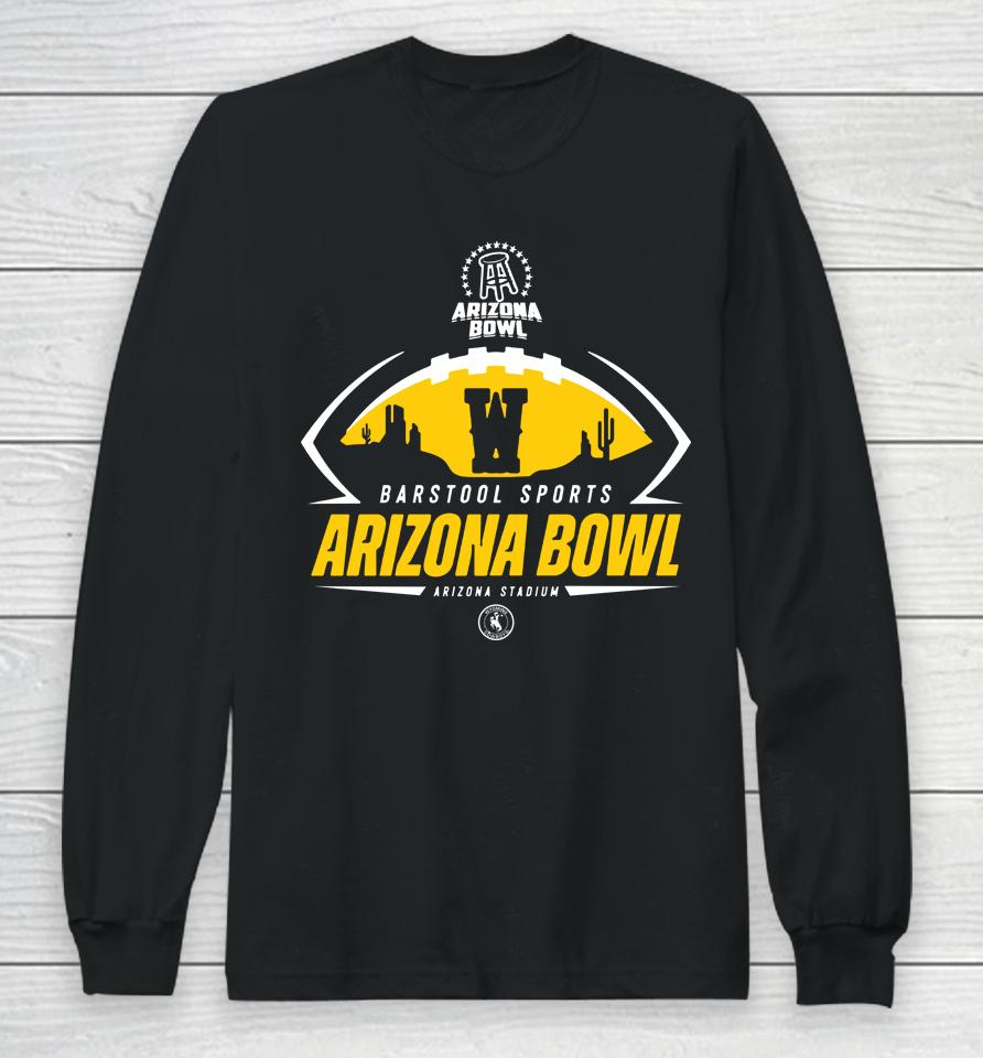 Ncaa Wyoming Cowboys 2022 Barstool Sports Arizona Bowl Long Sleeve T-Shirt