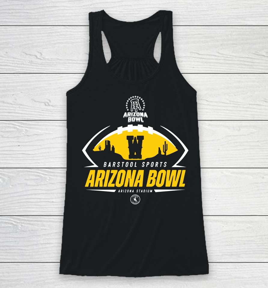 Ncaa Wyoming Cowboys 2022 Barstool Sports Arizona Bowl Racerback Tank