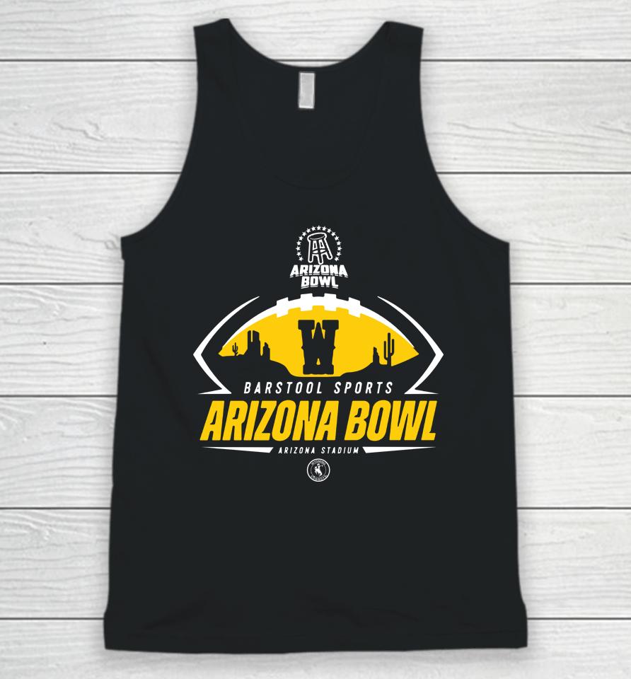 Ncaa Wyoming Cowboys 2022 Barstool Sports Arizona Bowl Unisex Tank Top
