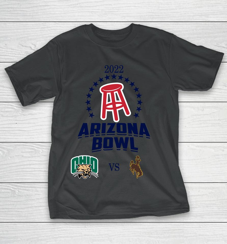 Ncaa Wyoming Cowboys Vs Ohio Bobcats 2022 Arizona Bowl Matchup T-Shirt