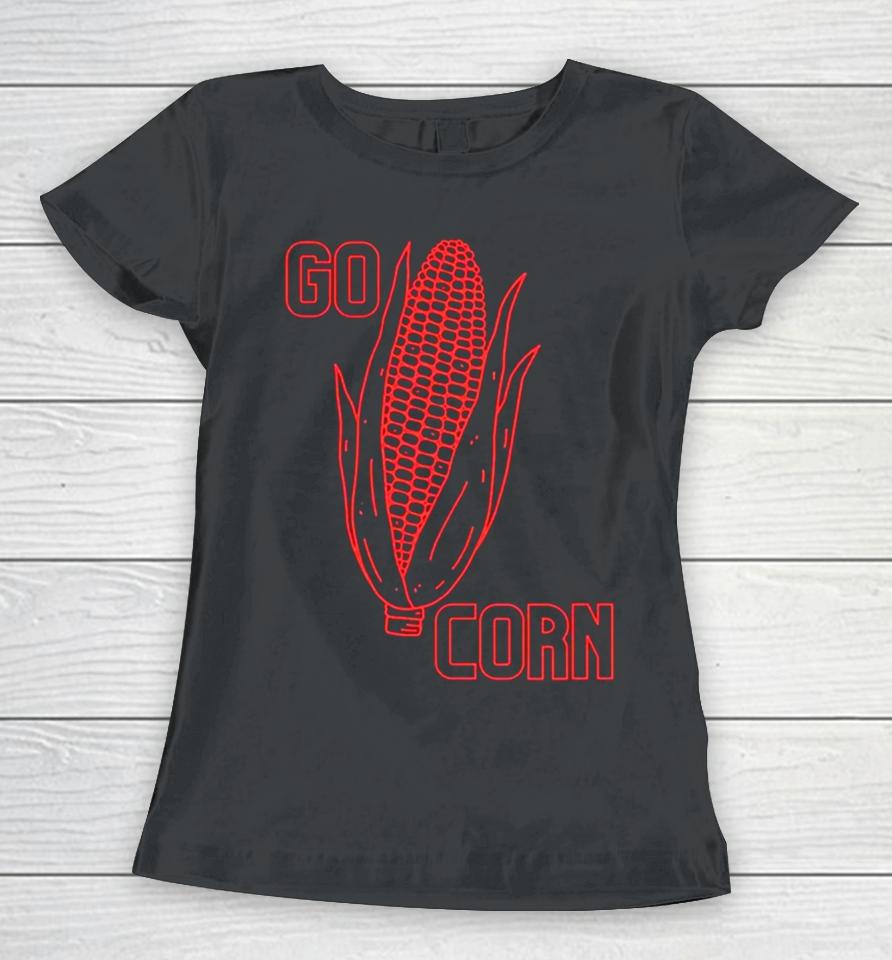 Nebraska Huskers Go Corn Women T-Shirt