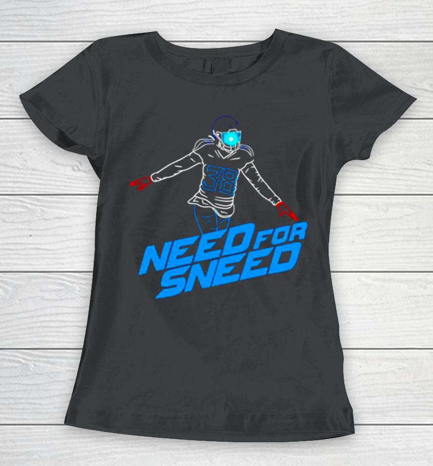 Need For Sneed Tennessee Titans Football Women T-Shirt