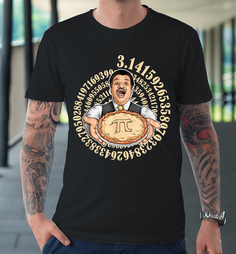 Neil Degrasse Tyson Pi Day Premium T-Shirt