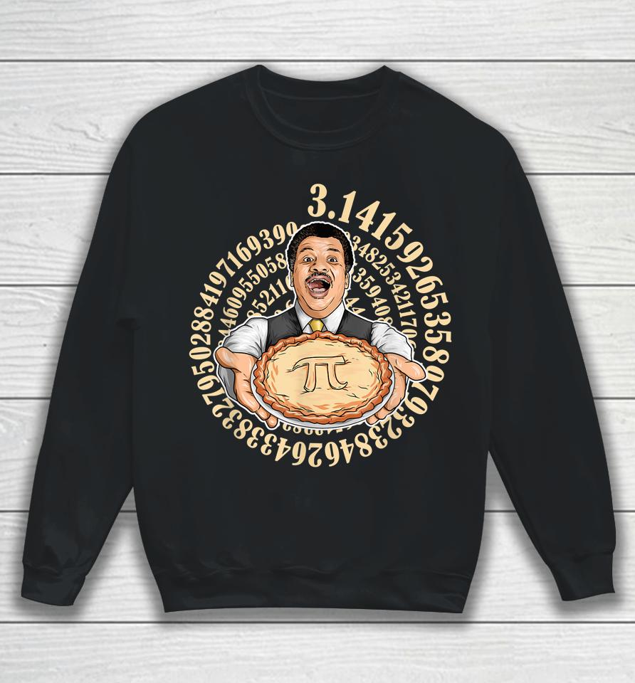Neil Degrasse Tyson Pi Day Sweatshirt