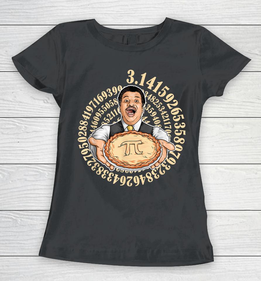 Neil Degrasse Tyson Pi Day Women T-Shirt