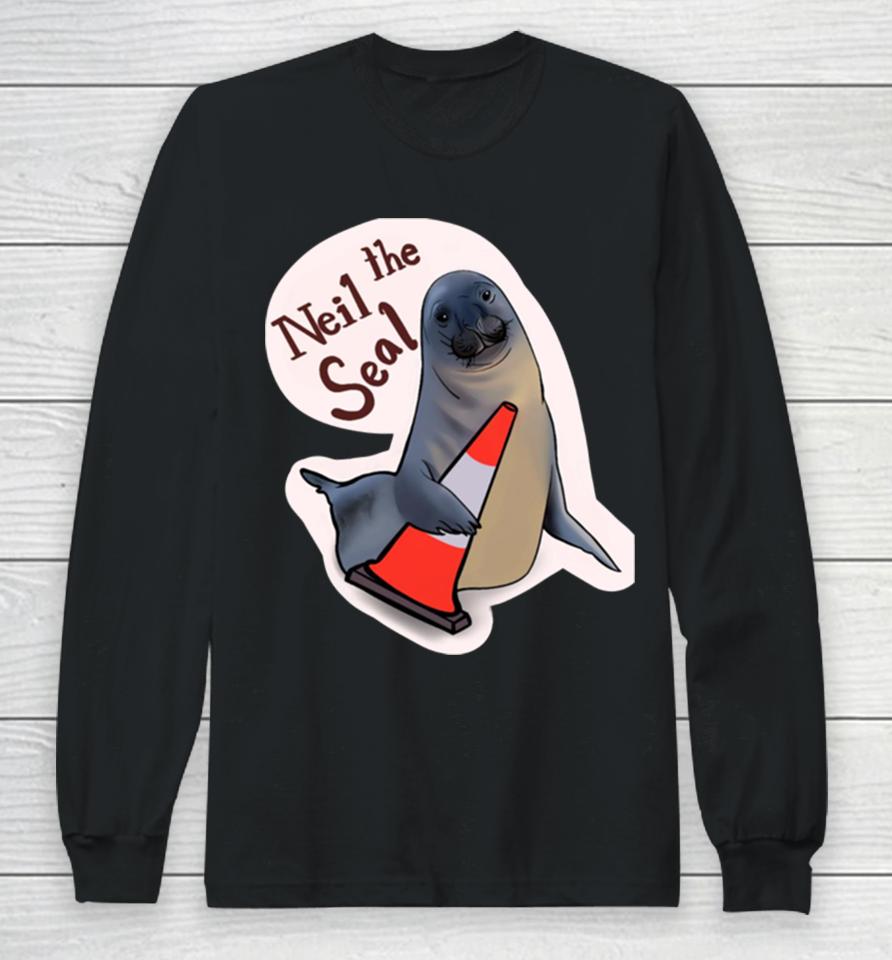 Neil The Seal Lives Here Mate Long Sleeve T-Shirt