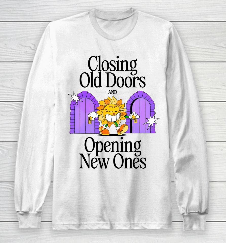 Nelson Closing Old Doors And Opening New Ones Long Sleeve T-Shirt