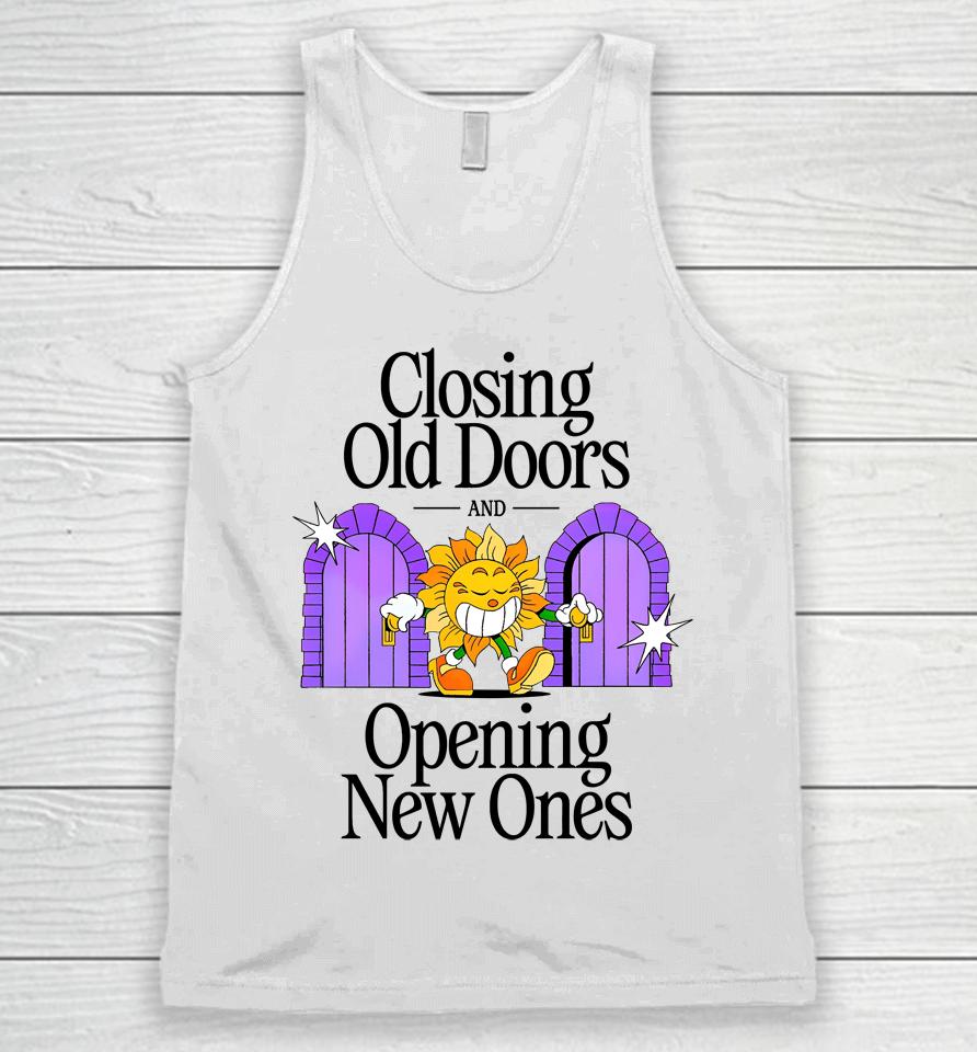 Nelson Closing Old Doors And Opening New Ones Unisex Tank Top
