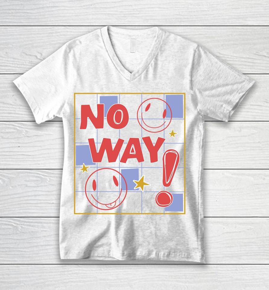 Nephyrus No Way Unisex V-Neck T-Shirt