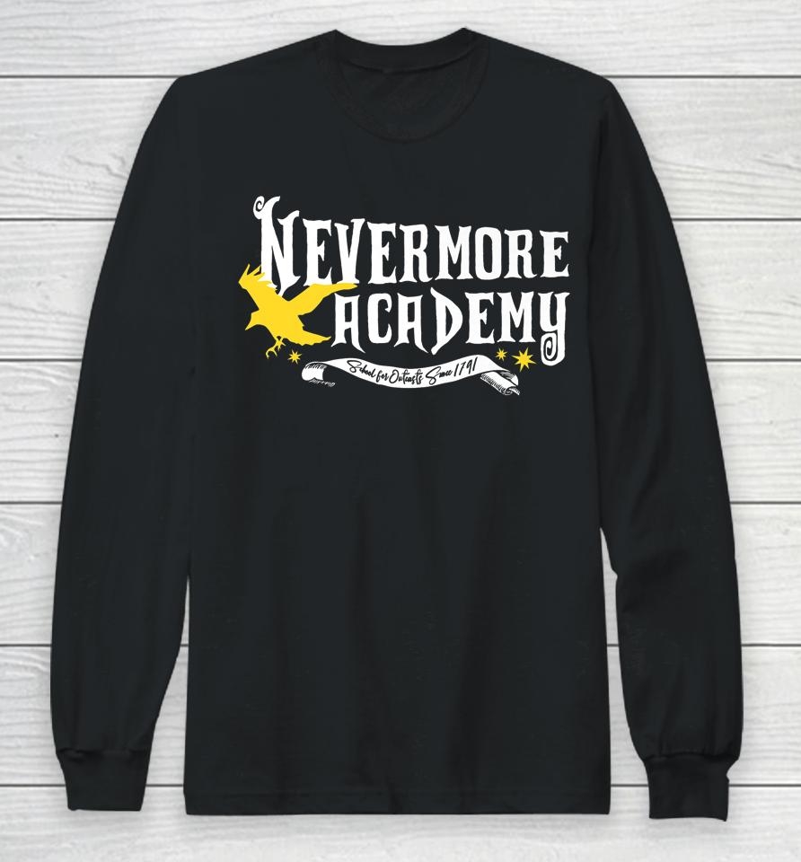 Nevermore Academy Wednesday Long Sleeve T-Shirt