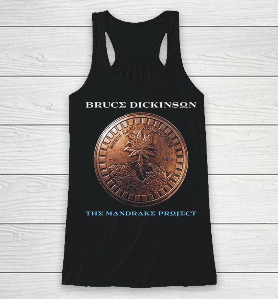New Album From Iron Maiden Vocalist Extraordinaire Bruce Dickinson March 1St 2023 The Mandrake Project Racerback Tank