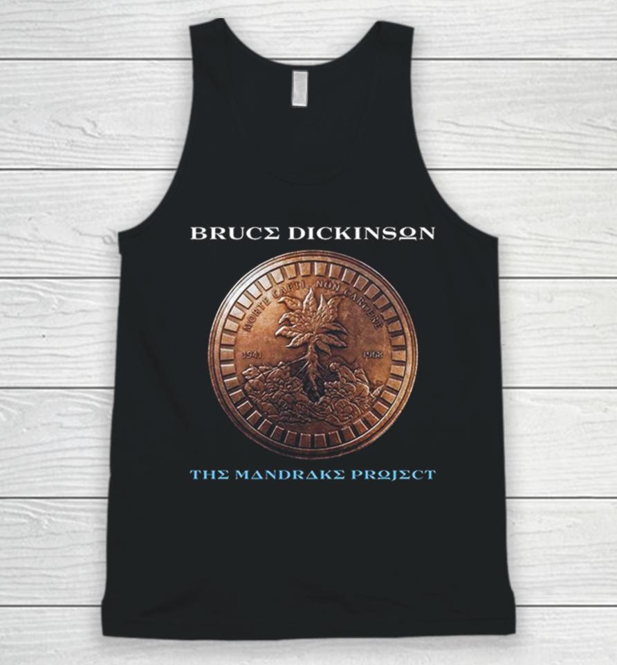 New Album From Iron Maiden Vocalist Extraordinaire Bruce Dickinson March 1St 2023 The Mandrake Project Unisex Tank Top