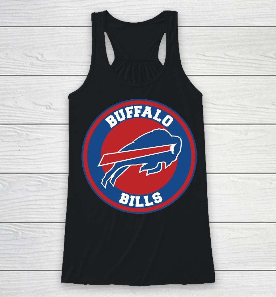 New Buffalo Bills Circle Logo Racerback Tank