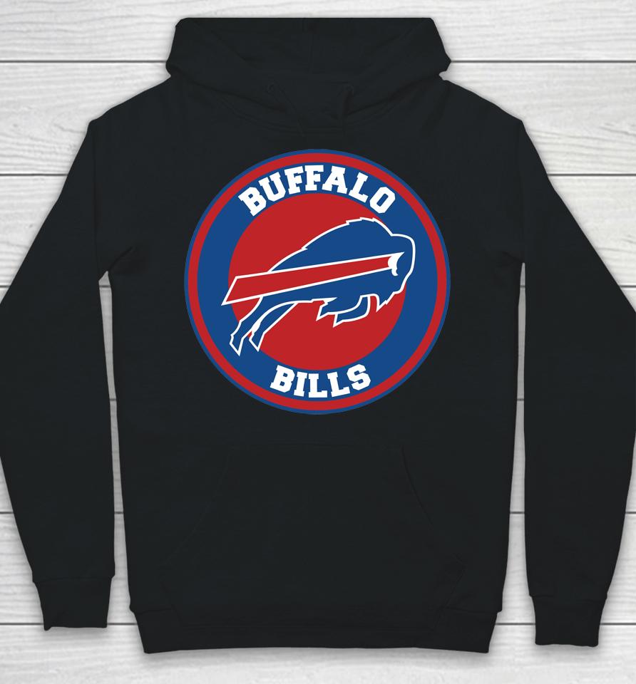New Buffalo Bills Circle Logo Hoodie