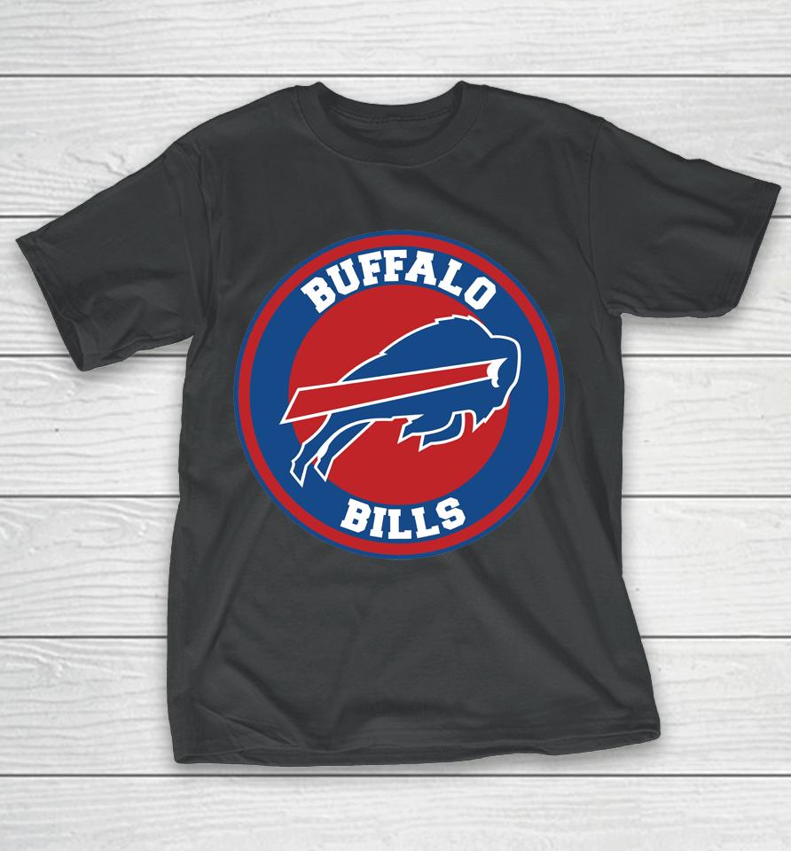 New Buffalo Bills Circle Logo T-Shirt