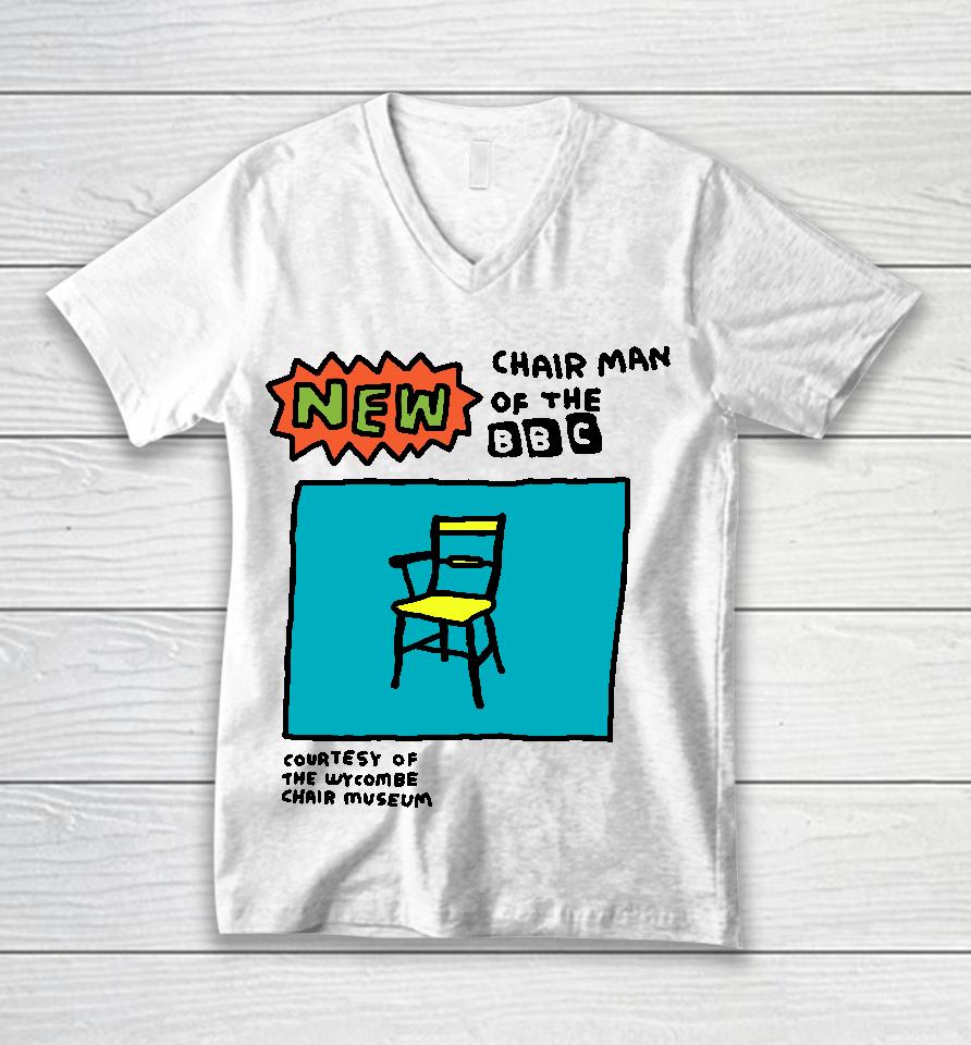 New Chair Man Of The Bbc Zoebread Store Unisex V-Neck T-Shirt