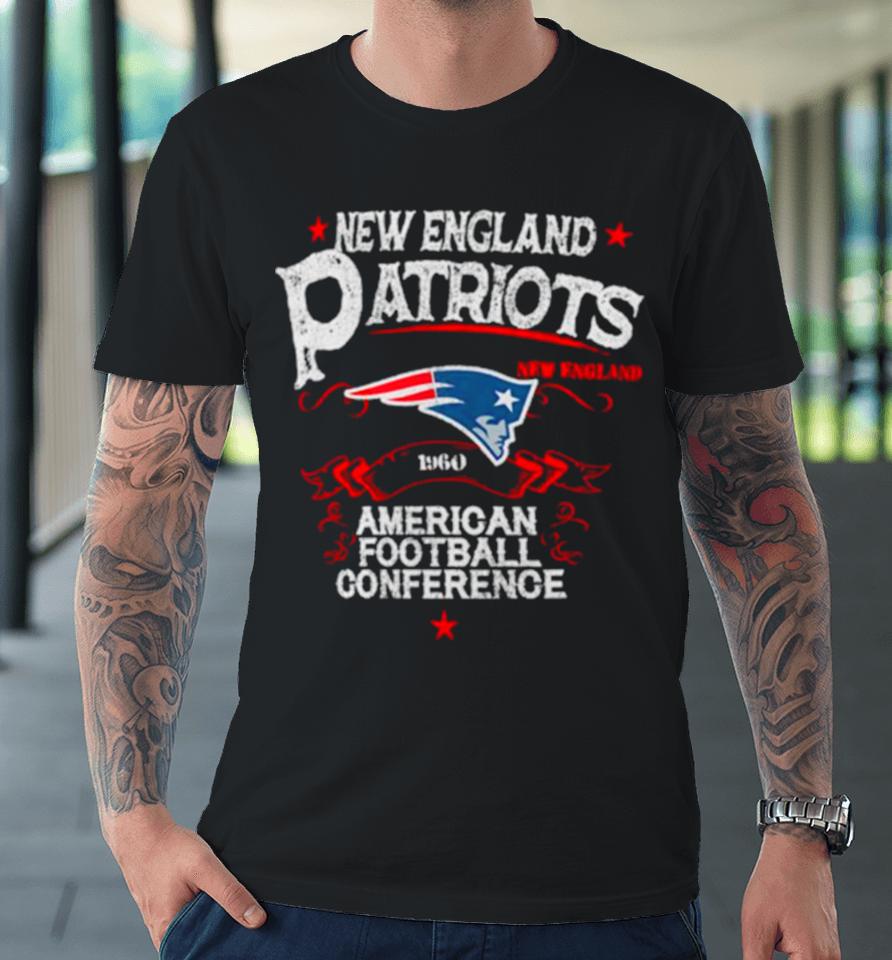 New England Patriots 1960 American Football Conference Premium T-Shirt
