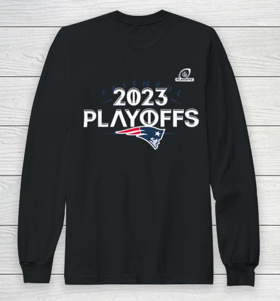 New England Patriots 2023 Nfl Playoffs Faithful Long Sleeve T-Shirt