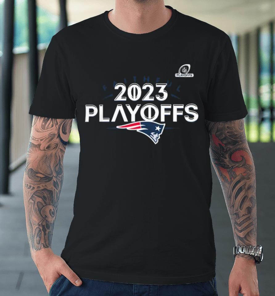 New England Patriots 2023 Nfl Playoffs Faithful Premium T-Shirt