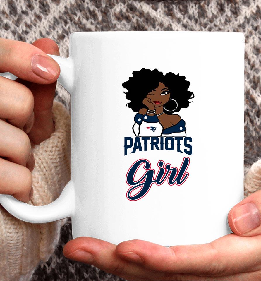 New England Patriots Girl Nfl Coffee Mug