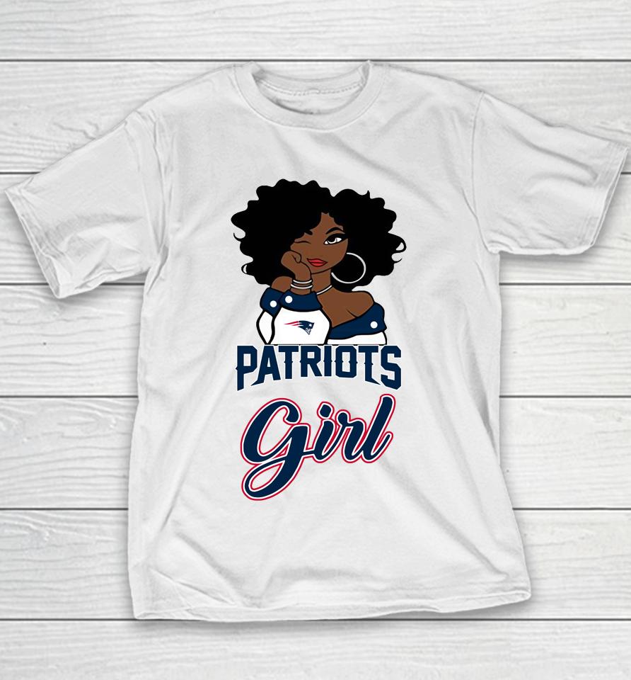 New England Patriots Girl Nfl Youth T-Shirt
