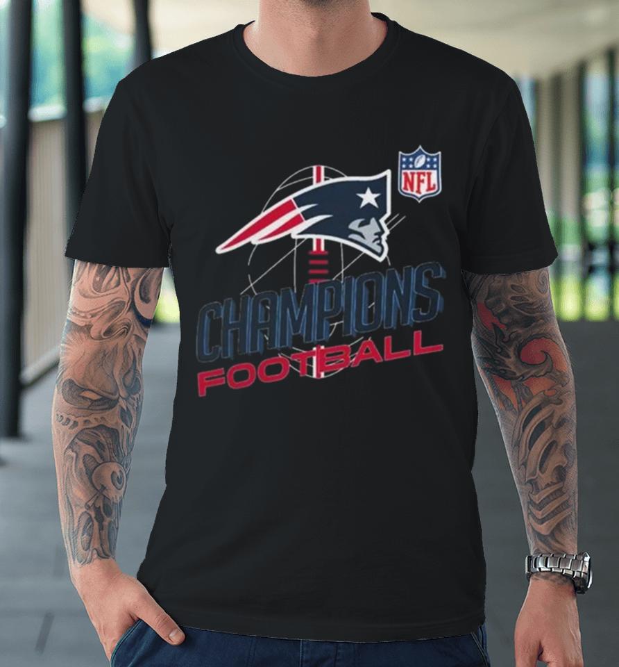 New England Patriots Nfl Champions Football 2024 Premium T-Shirt
