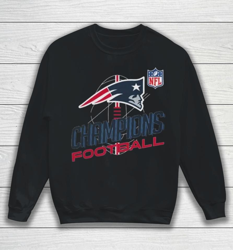 New England Patriots Nfl Champions Football 2024 Sweatshirt