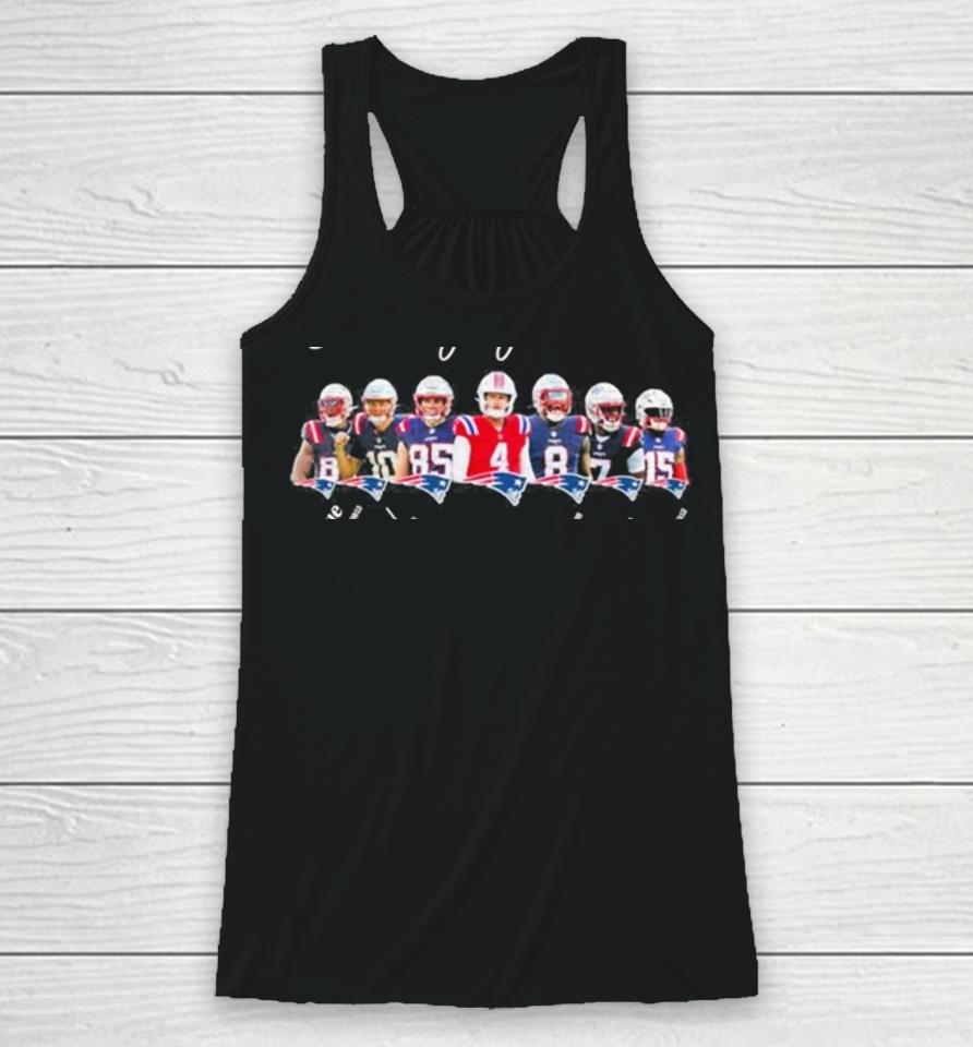 New England Patriots Nfl God Says You Are Unique Special Lovely Precious Strong Chosen Forgiven Racerback Tank