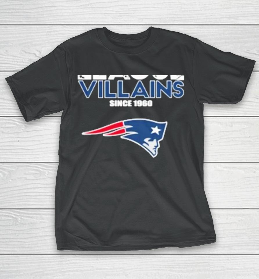 New England Patriots Nfl League Villains Since 1960 T-Shirt