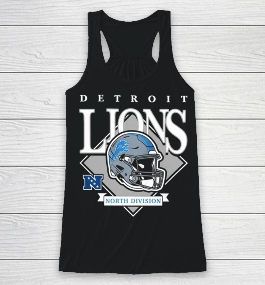 New Era Blue Detroit Lions Team Logo 2023 Racerback Tank