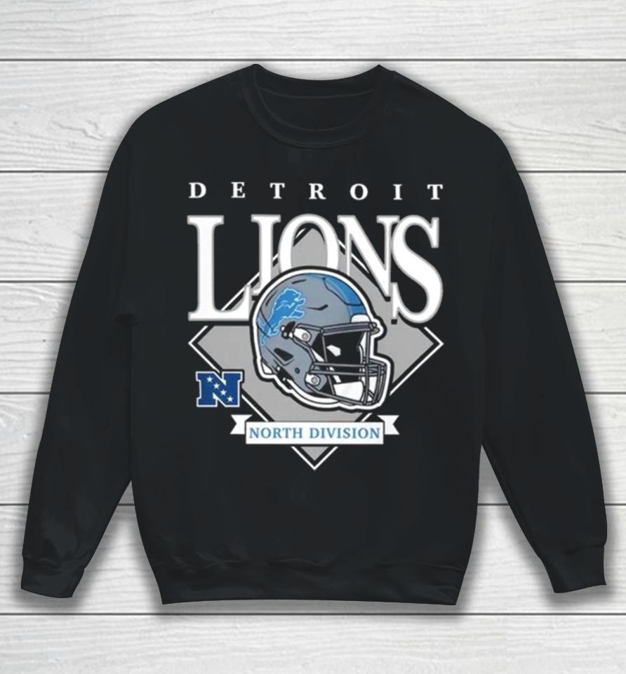 New Era Blue Detroit Lions Team Logo 2023 Sweatshirt