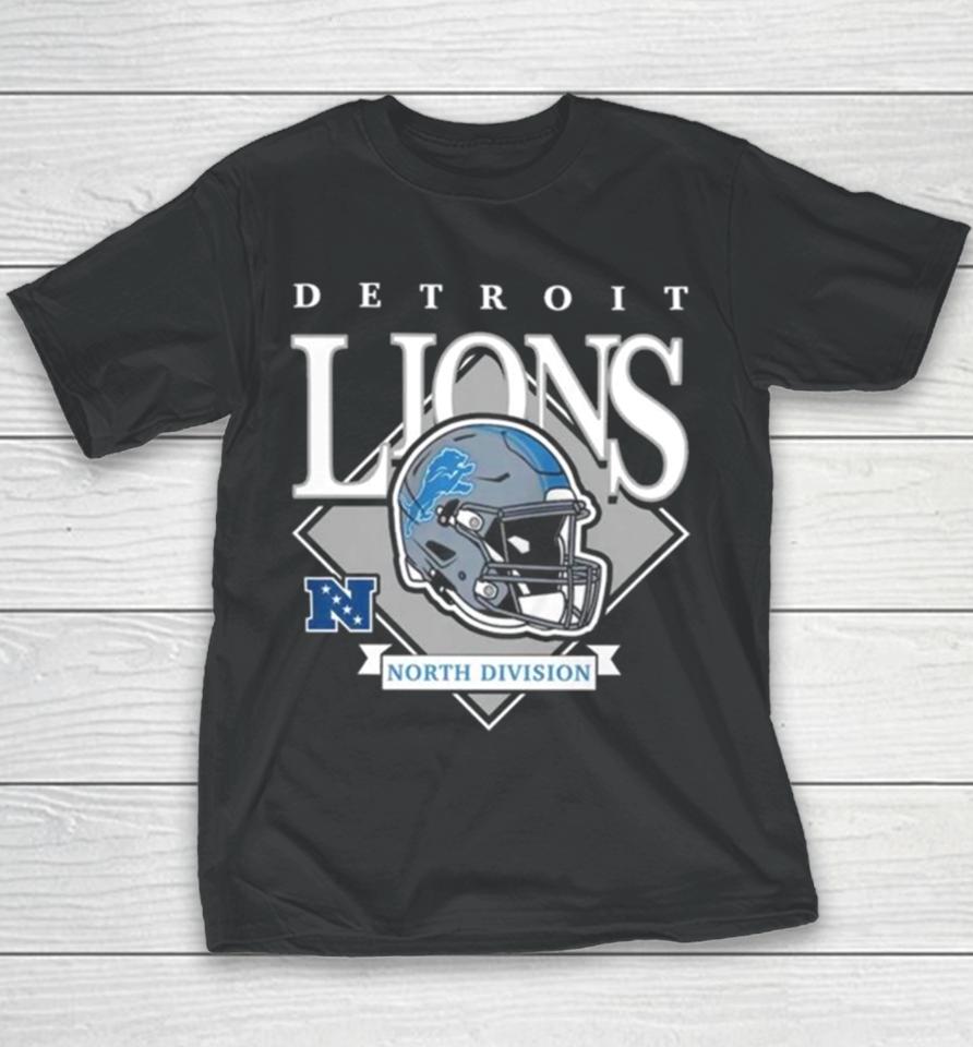 New Era Blue Detroit Lions Team Logo 2023 Youth T-Shirt