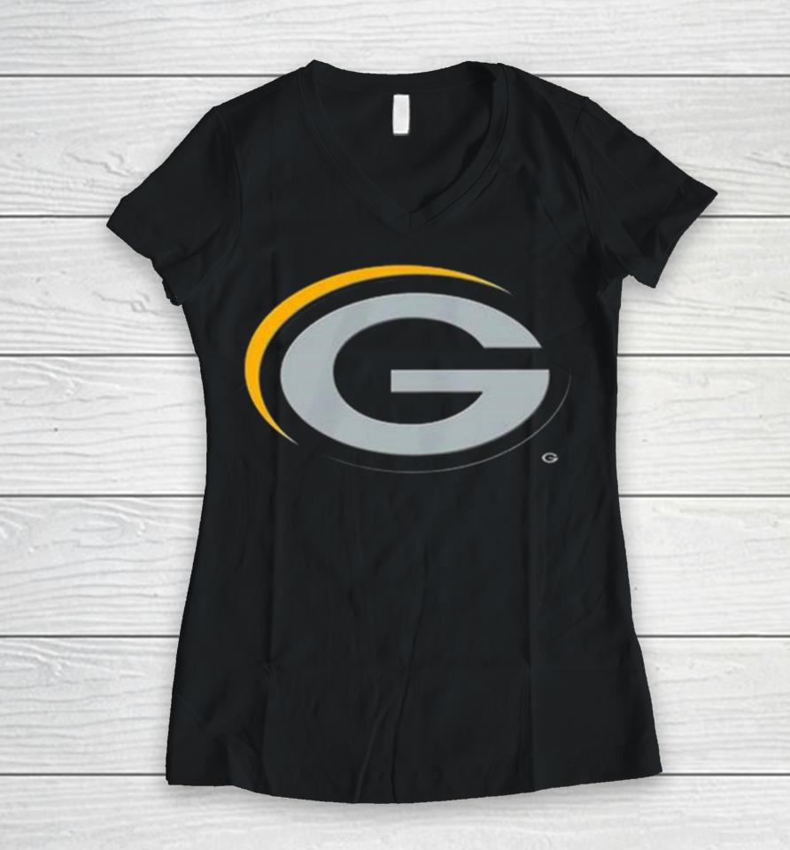 New Era Green Bay Packers 2024 Nfl Draft Women V-Neck T-Shirt