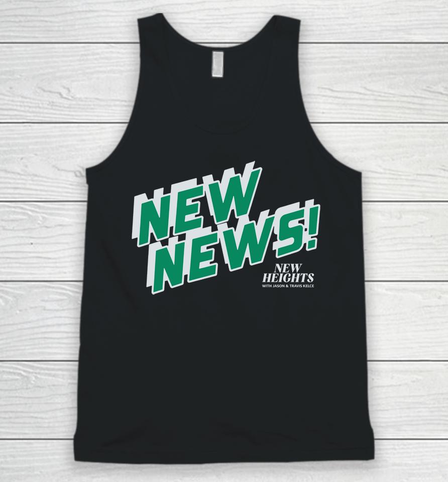New Heights New News Unisex Tank Top