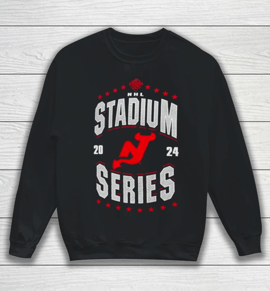 New Jersey Devils 2024 Nhl Stadium Series Boyfriend Sweatshirt